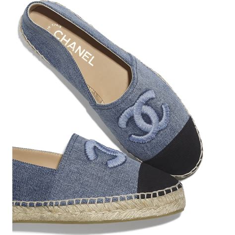 chanel espadrilles uk sale|chanel espadrilles denim.